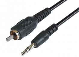 3.5mm 3 Pole Plug to RCA(M)